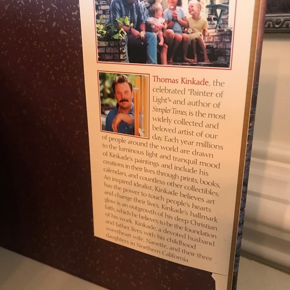 Thomas Kinkade Hardback Book I’ll Be Home For Christmas 1997 - Picture 7 of 15